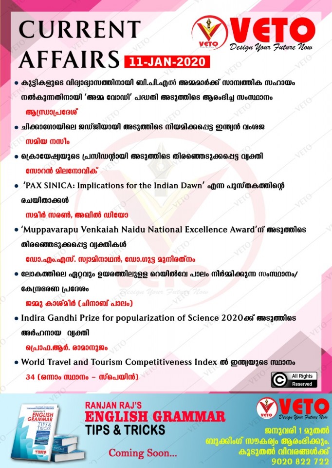 Current Affairs